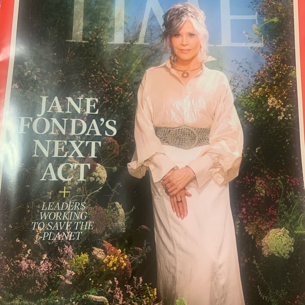 Time magazine Jane Fonda next act environmentalists April 8, 2024 new